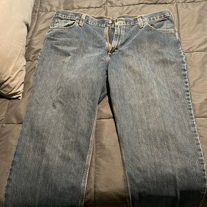 Carhartt NWOT men’s dark wash bootcut jeans 42x32